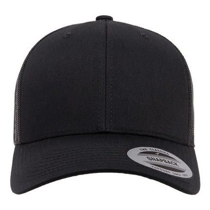 YP Classics 6606 Leather Patch Hat – Retro Trucker Cap