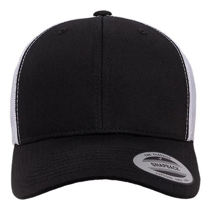 YP Classics 6606 Leather Patch Hat – Retro Trucker Cap