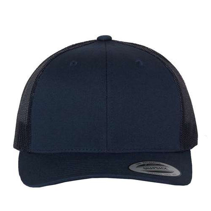 YP Classics 6606 Leather Patch Hat – Retro Trucker Cap