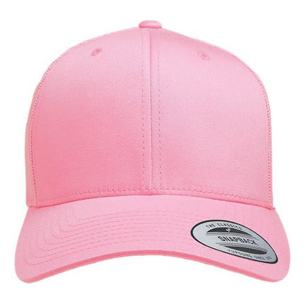 YP Classics 6606 Leather Patch Hat – Retro Trucker Cap