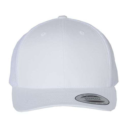 YP Classics 6606 Leather Patch Hat – Retro Trucker Cap