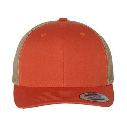 YP Classics 6606 Embroidered Hat – Retro Trucker Cap