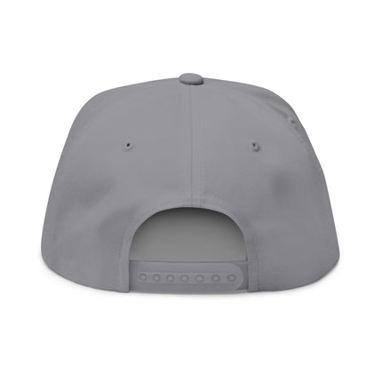 Custom Embroidered Flat Bill Snapback - Yupoong 6007