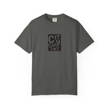 City Church NWA T-Shirt — Retro Block Letter Graphic Tee