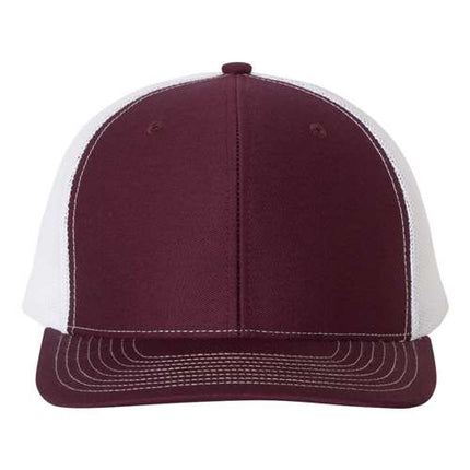 Richardson 112 Leather Patch Hat – Snapback Trucker