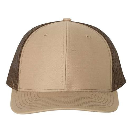 Richardson 112 Leather Patch Hat – Snapback Trucker
