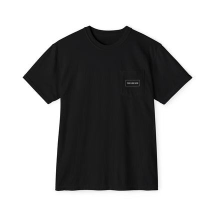 Custom Printed Unisex Garment-Dyed Pocket T-Shirt - Comfort Colors 6030