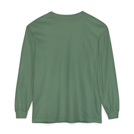 Custom Printed Garment-Dyed Heavyweight Long-Sleeve T-Shirt - Comfort Colors 6014