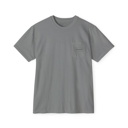 Custom Printed Unisex Garment-Dyed Pocket T-Shirt - Comfort Colors 6030