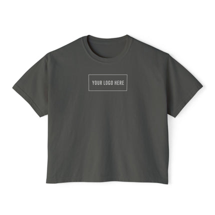 Custom Printed Women's Heavyweight Boxy T-Shirt - Comfort Colors 3023CL
