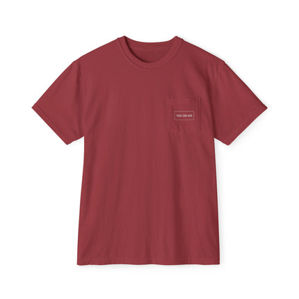 Custom Printed Unisex Garment-Dyed Pocket T-Shirt - Comfort Colors 6030