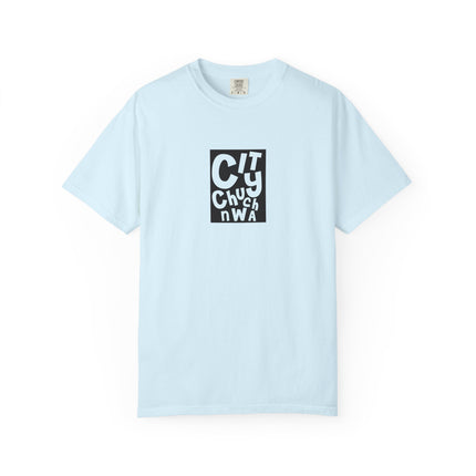 City Church NWA T-Shirt — Retro Block Letter Graphic Tee