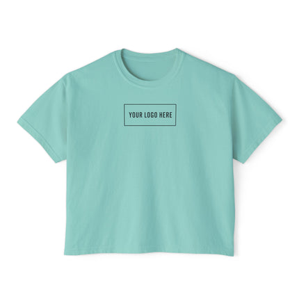 Custom Printed Women's Heavyweight Boxy T-Shirt - Comfort Colors 3023CL