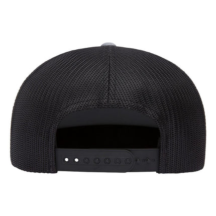 YP Classics 6006 Leather Patch Hat – Five-Panel Trucker