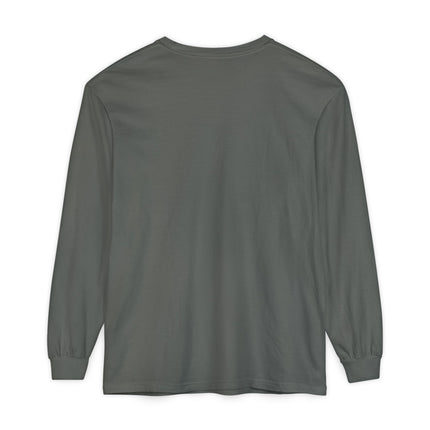 Custom Printed Garment-Dyed Heavyweight Long-Sleeve T-Shirt - Comfort Colors 6014