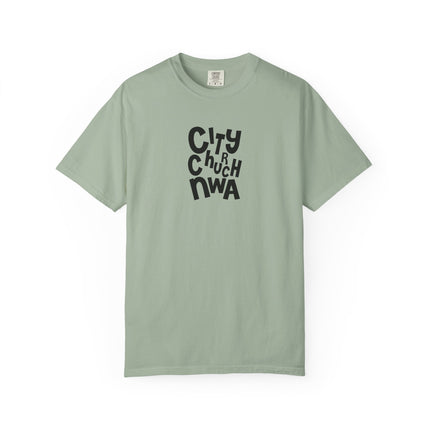 City Church NWA T-Shirt — Bold Typography Church Tee