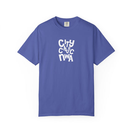 City Church NWA T-Shirt — White Retro Bold Logo Tee