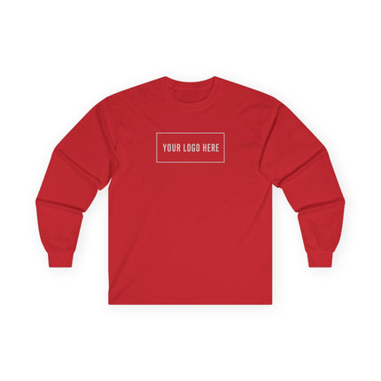 Custom Printed Men's Long Sleeve T-Shirt - Gildan 2400