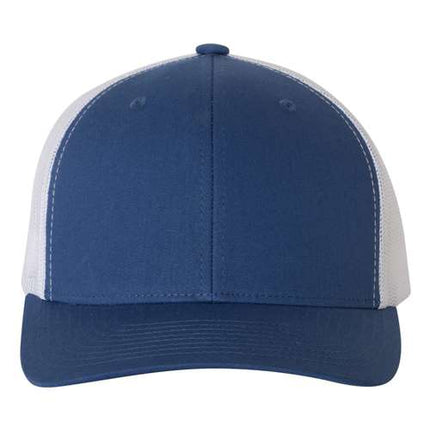 YP Classics 6606 Leather Patch Hat – Retro Trucker Cap