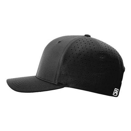 Richardson 632 R-Flex Leather Patch Hat – Laser Perf Fitted Cap