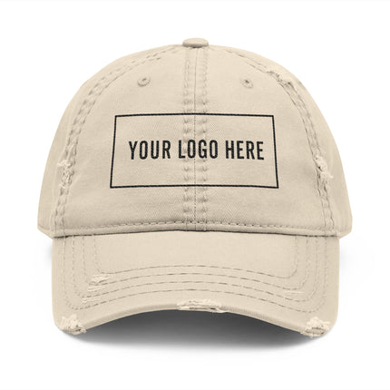 Custom Embroidered Distressed Dad Hat - OTTO 104-1018