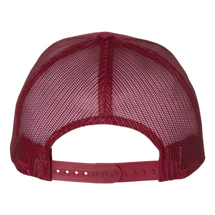 YP Classics 6606 Leather Patch Hat – Retro Trucker Cap