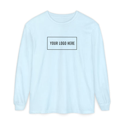 Custom Printed Garment-Dyed Heavyweight Long-Sleeve T-Shirt - Comfort Colors 6014