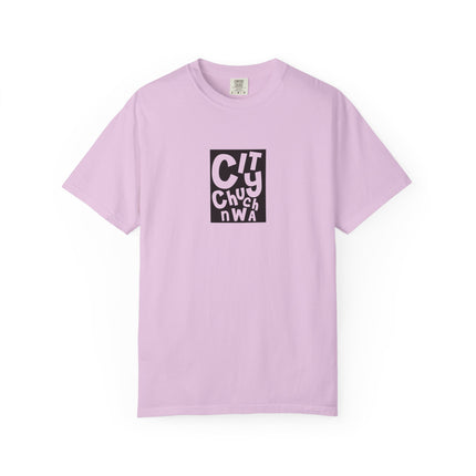 City Church NWA T-Shirt — Retro Block Letter Graphic Tee
