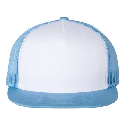 YP Classics 6006 Leather Patch Hat – Five-Panel Trucker