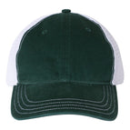 Dark Green/ White