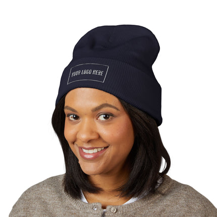 Custom Embroidered Cuffed Beanie - Yupoong 1501KC