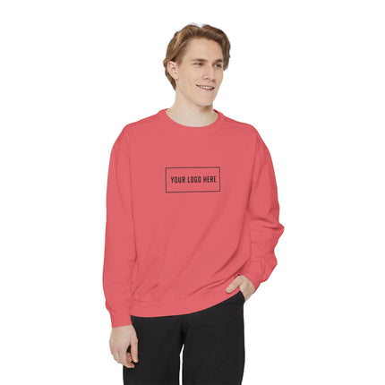 Custom Printed Unisex Garment-Dyed Sweatshirt - Comfort Colors 1566