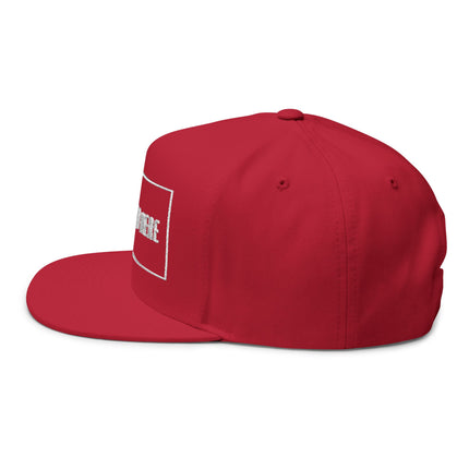 Custom Embroidered Flat Bill Snapback - Yupoong 6007