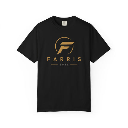 Farris 2026 Logo T-Shirt — "Discipline. Sacrifice. Built Different." Motivational Tee