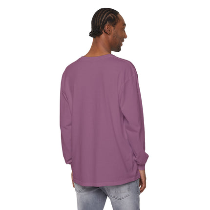 Custom Printed Garment-Dyed Heavyweight Long-Sleeve T-Shirt - Comfort Colors 6014