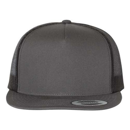 YP Classics 6006 Leather Patch Hat – Five-Panel Trucker