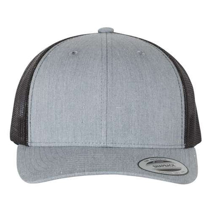 YP Classics 6606 Leather Patch Hat – Retro Trucker Cap