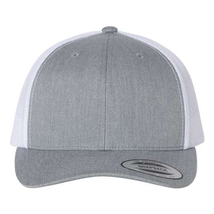YP Classics 6606 Embroidered Hat – Retro Trucker Cap