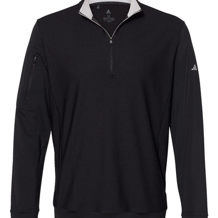 Men's Textured Quarter-Zip Pullover
