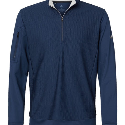 Men's Textured Quarter-Zip Pullover