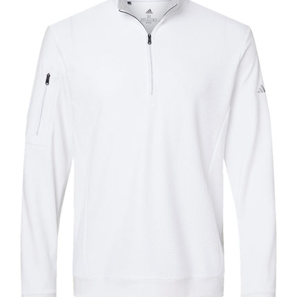 Men's Textured Quarter-Zip Pullover
