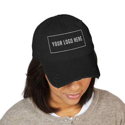 Custom Embroidered Distressed Dad Hat - OTTO 104-1018