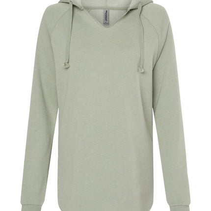 Women’s Lightweight California Wave Wash Hooded Sweatshirt
