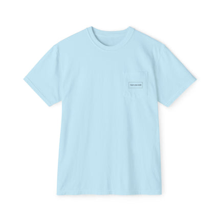 Custom Printed Unisex Garment-Dyed Pocket T-Shirt - Comfort Colors 6030