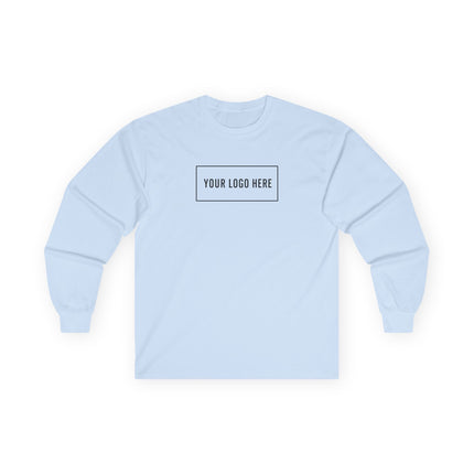 Custom Printed Men's Long Sleeve T-Shirt - Gildan 2400