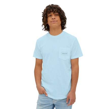 Custom Printed Unisex Garment-Dyed Pocket T-Shirt - Comfort Colors 6030