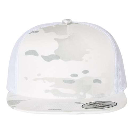 YP Classics 6006 Leather Patch Hat – Five-Panel Trucker