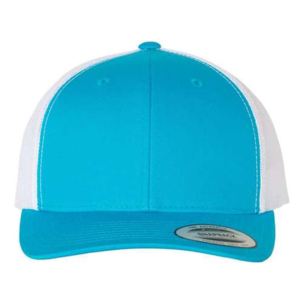 YP Classics 6606 Embroidered Hat – Retro Trucker Cap