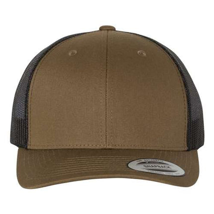 YP Classics 6606 Embroidered Hat – Retro Trucker Cap