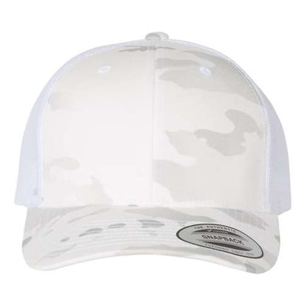 YP Classics 6606 Embroidered Hat – Retro Trucker Cap